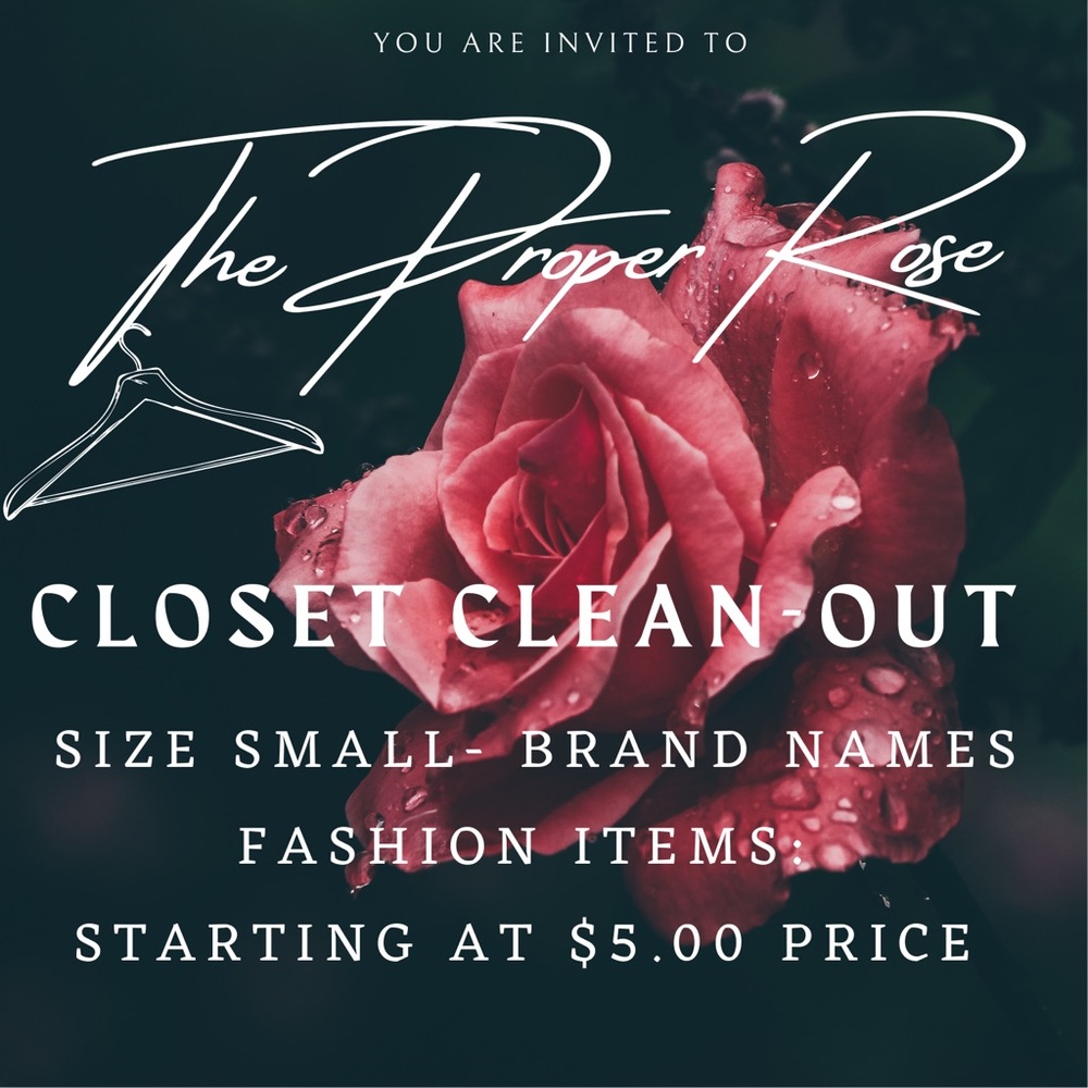 Closet clean out